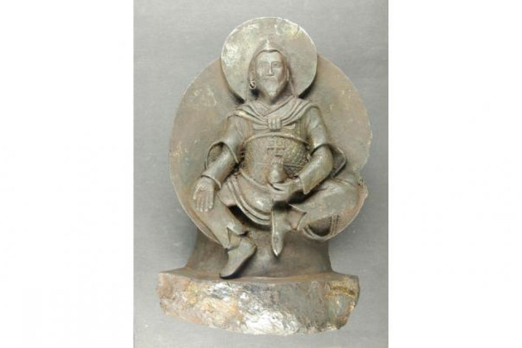 The statue bears 13 pseudo-Tibetan features. Photo: AP