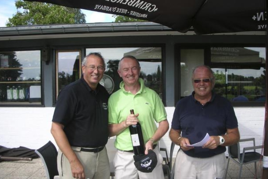 ExxonMobil executive Nicholas Mockford (centre). Photo: AP