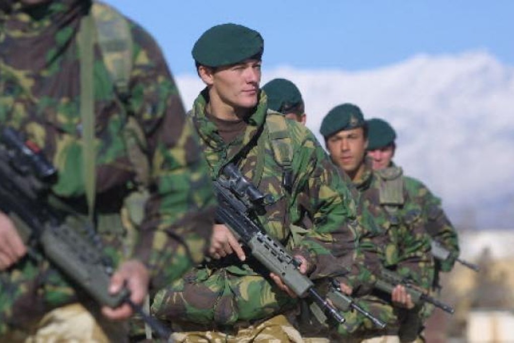 British troops in Afghanistan. Photo: AP