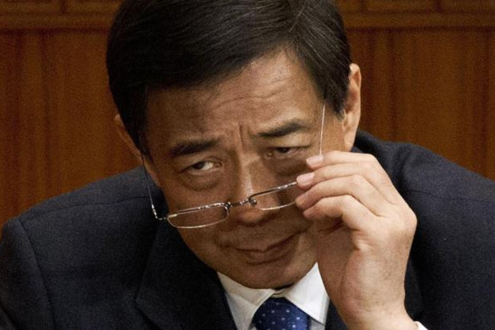 Fallen official Bo Xilai. Photo: AP