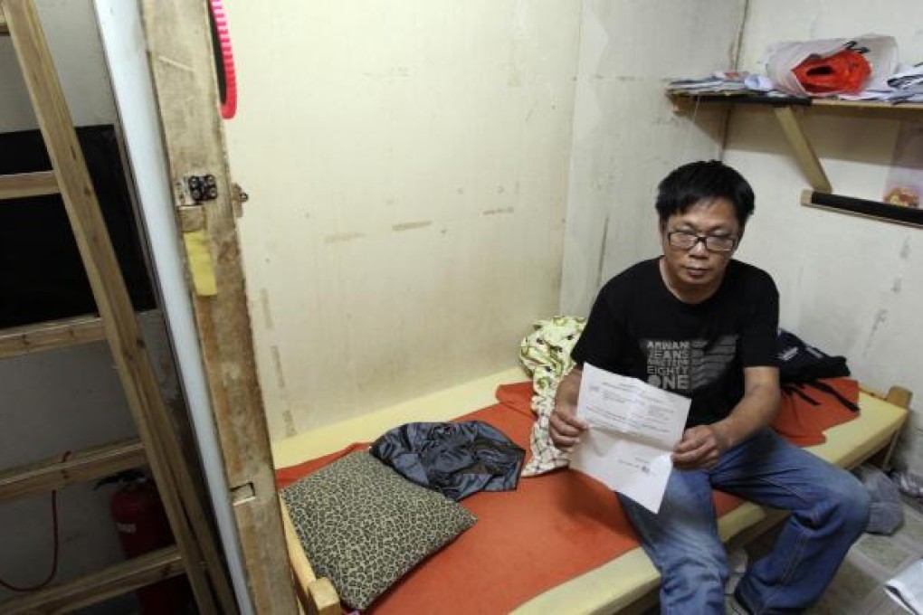 Yu Wai-chan has received notice of eviction. Photo: Dickson Lee