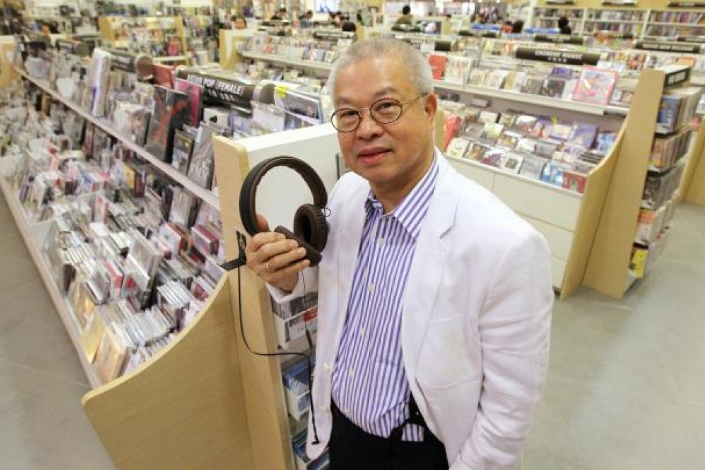 Letting the customers listen first, that is how Siu King-chin made Hong Kong Records a winner. Photo: Edward Wong