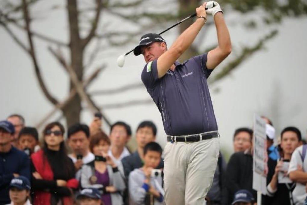 Sweden's Peter Hanson has a one-shot lead in Shanghai. Photo: AFP