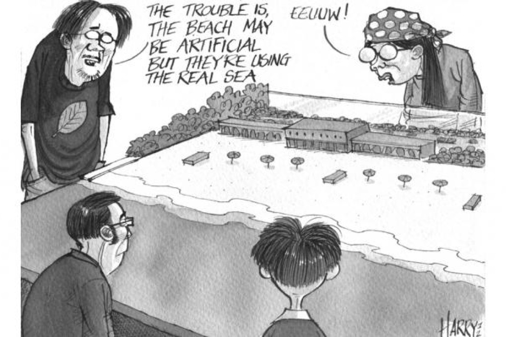 Proposed Tai Po beach to made be safe for swimmers