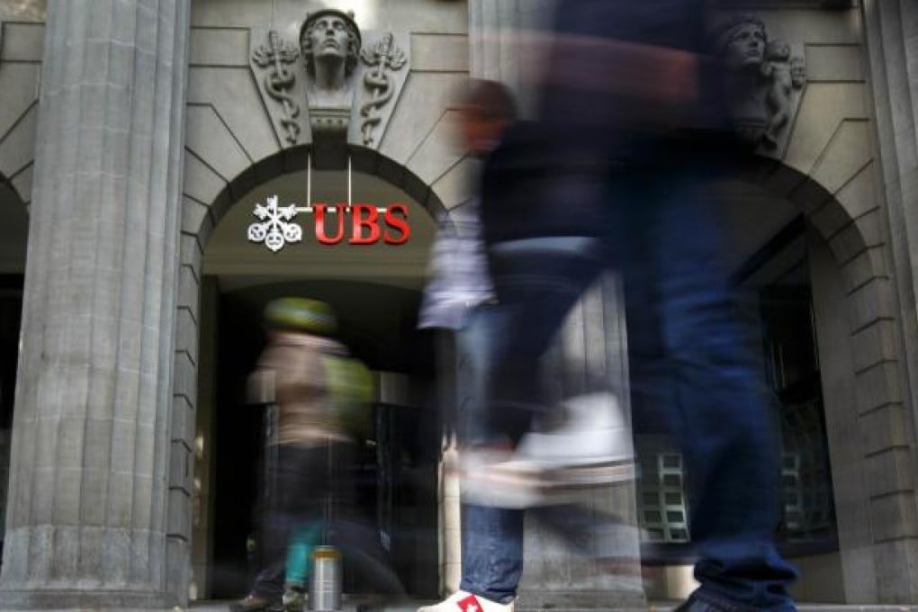 More than 10,000 staff will be walking out the door of UBS by the time the chief executive finishes his restructuring. Photo: AFP