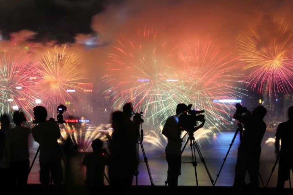 New World Development aims to create fireworks with sponsorship of the city's New Year's Eve pyrotechnics. Photo: Nora Tam