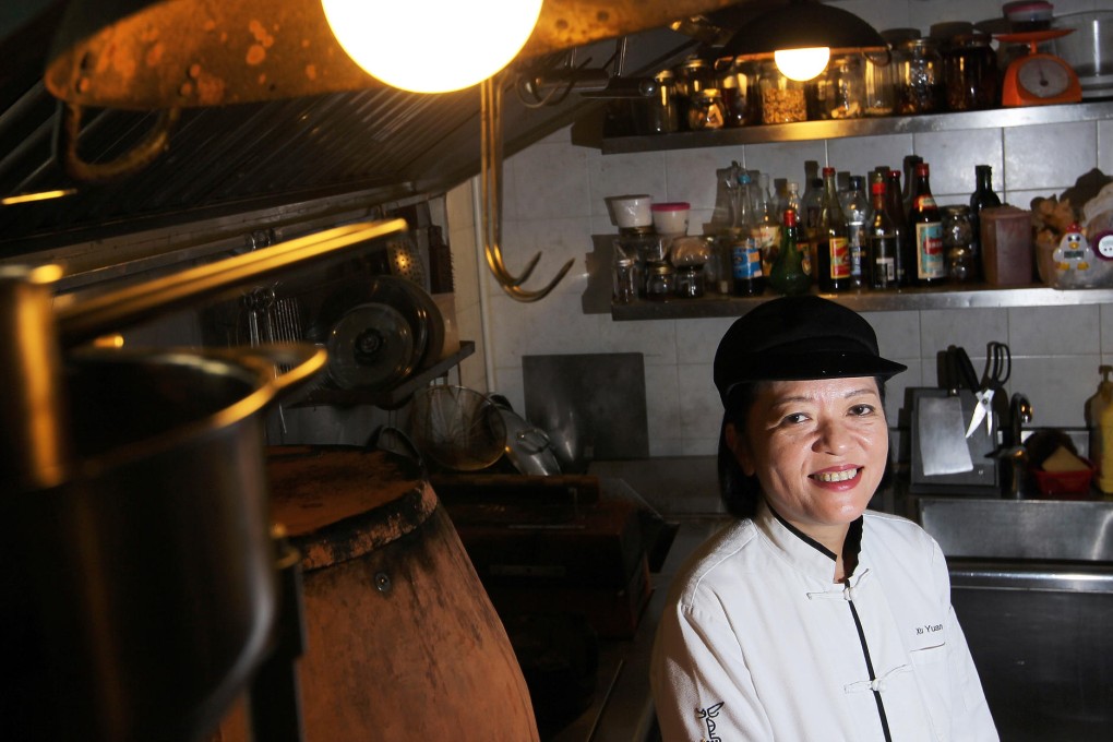 Margaret Xu, head chef of Yin Yang restaurant in Wan Chai, believes in a from-farm-to-table philosophy and modernising old dishes such as her yellow earth chicken. Photos: May Tse, Margaret Xu