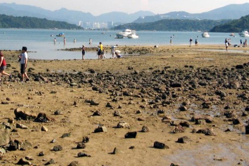 Heavy metals found at the site of the proposed beach, such as chromium and lead, could pose health risks to swimmers. Photo: SCMP