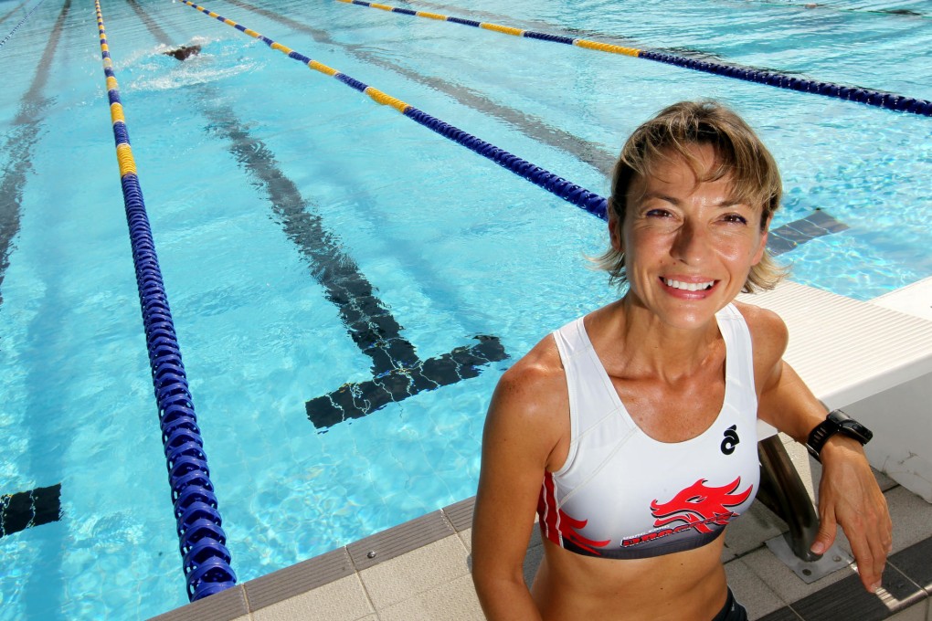 Tania Harris started competing in triathalons to help with the depression she faced after a series of miscarriages. Photo: May Tse