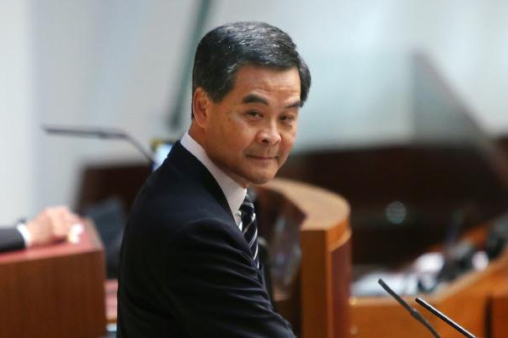 Chief Executive Leung Chun-ying will serve Hong Kong better if he has the ambition to match. Photo: David Wong