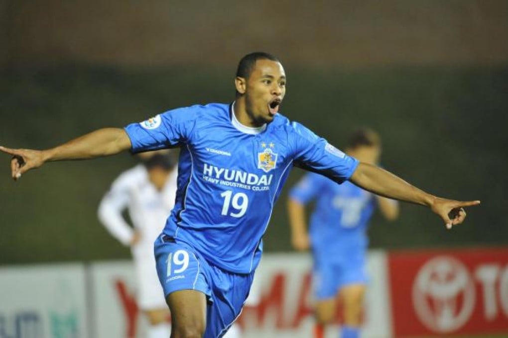 Ulsan Hyundai's Brazilian striker Rafinha will again present a clear threat to under-pressure Bunyodkor of Uzbekistan. Photo: AP