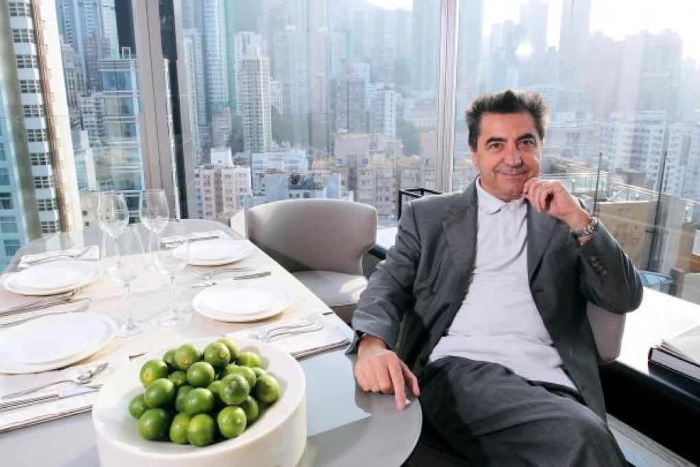 Antonio Citterio, designer of the Bulgari Hotel Milan. Photo: Dickson Lee