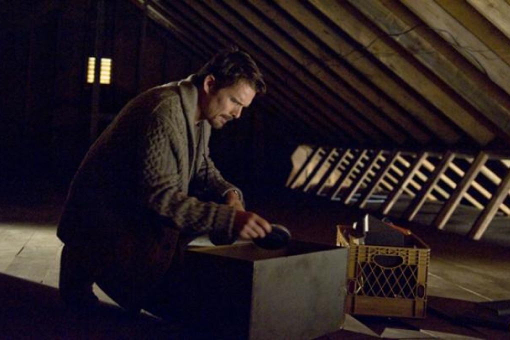 Ethan Hawke in a scene from <i>Sinister</i>. Photo: AP