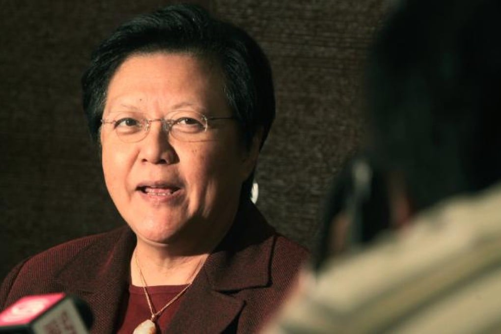 Former Legislative Council president Rita Fan Hsu Lai- tai. Photo: K. Y. Cheng
