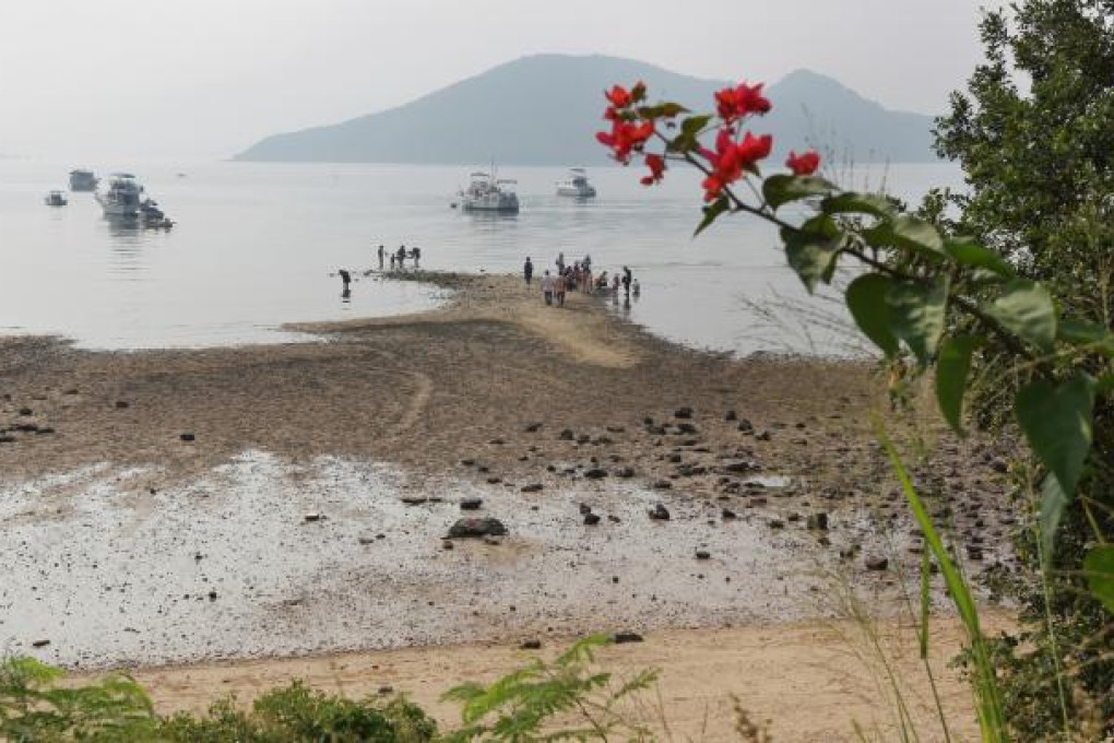 Lung Mei Beach in Tai Po, where a HK$200 million artificial public beach will be constructed. Photo: Nora Tam