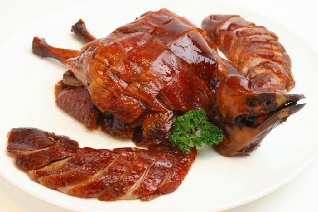 Yung Kee's signature roast goose