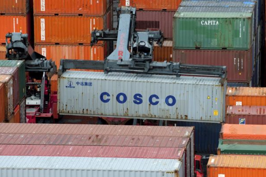 China Cosco recorded a 1.53 billion yuan third-quarter net loss.