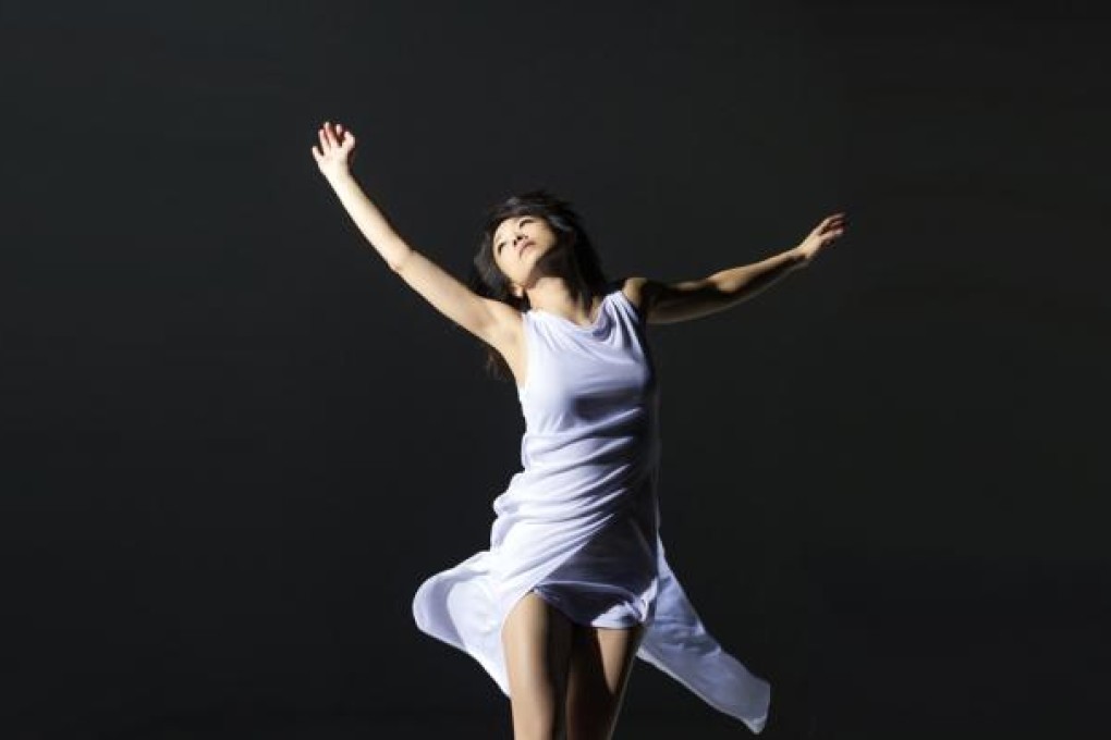 Sandy Lam stays in shape with exercise, including yoga.