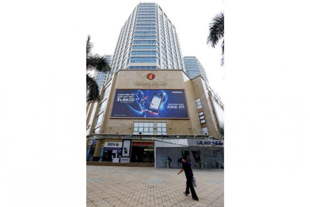 A Vincom shopping centre in Hanoi. Photo: EPA
