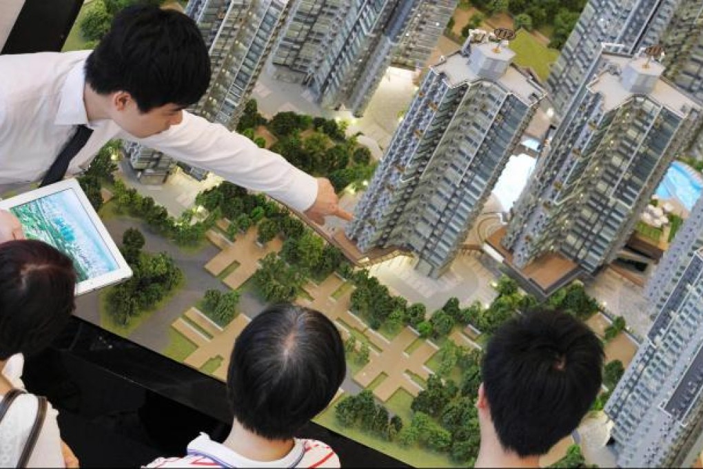 About two-thirds of mainlanders in a Midland China survey say they won't buy a flat in Hong Kong in the next six months. Photo: Nora Tam