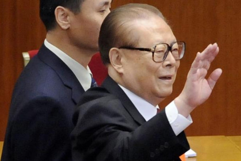 China's former president Jiang Zemin. Photo: Reuters