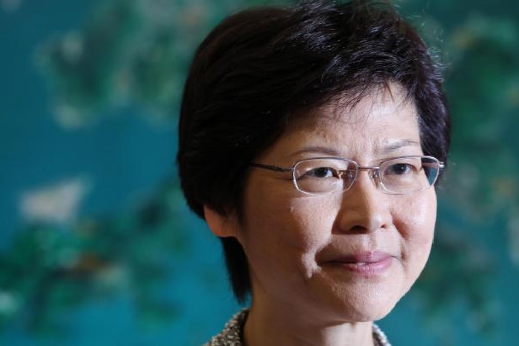 Chief Secretary Carrie Lam