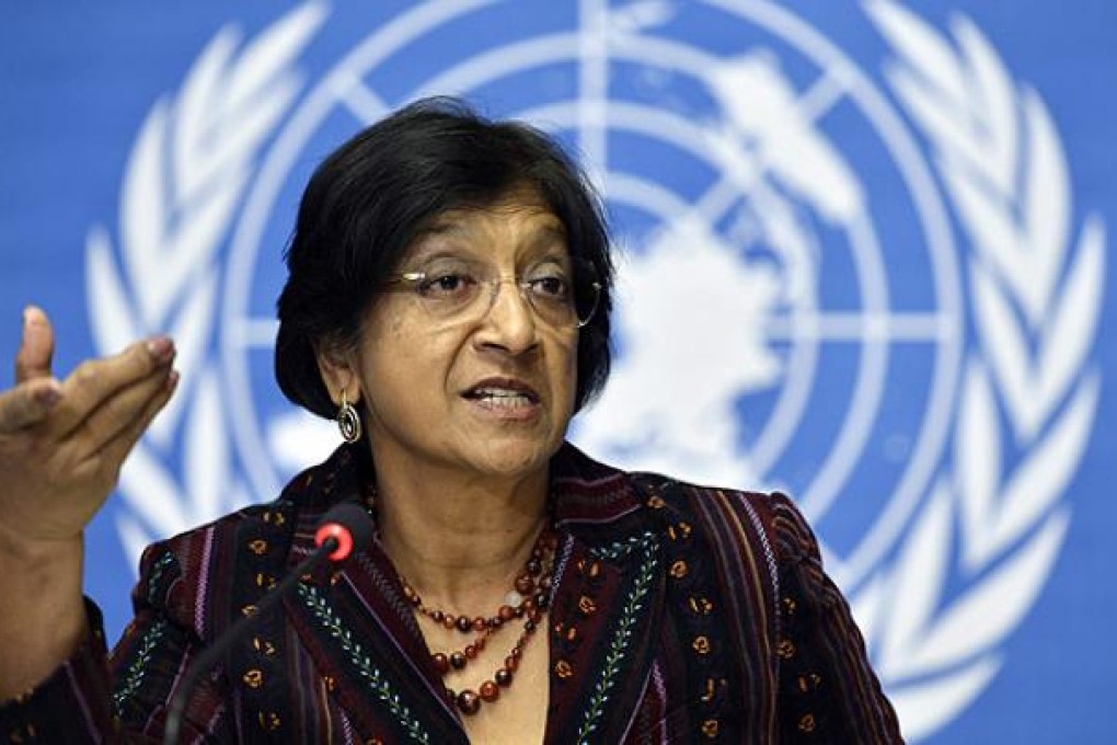 Navi Pillay, UN High Commissioner for Human Rights. Photo: EPA