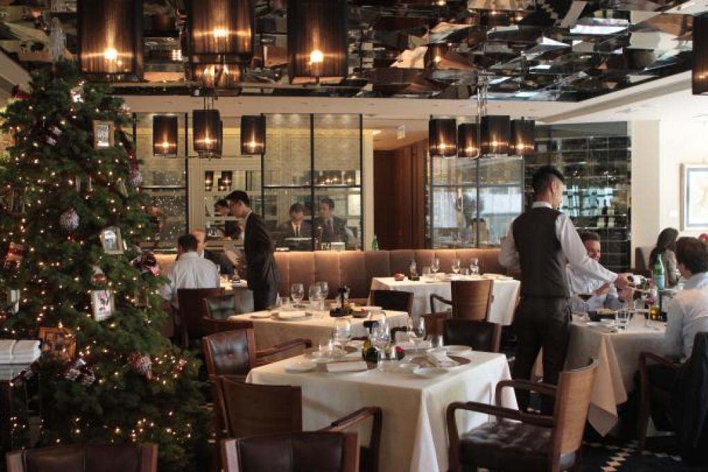 Otto e Mezzo Bombana Restaurant & Lounge at Alexandra House in Central. Photo: SCMP/K.Y. Cheng