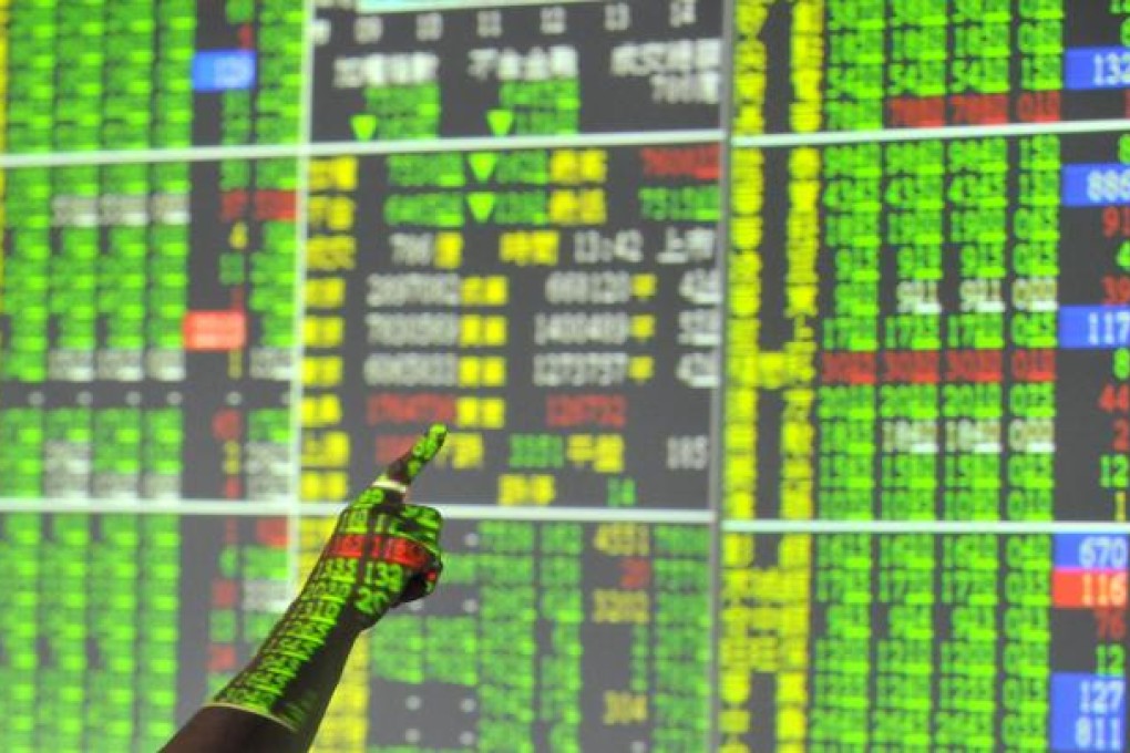 Asian markets are up on hopes that US unemployment is down and on expectations that China’s economy has turned the corner.  Photo: AFP