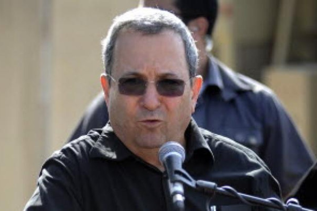 Israeli Minister of Defence Ehud Barak. Photo: AFP