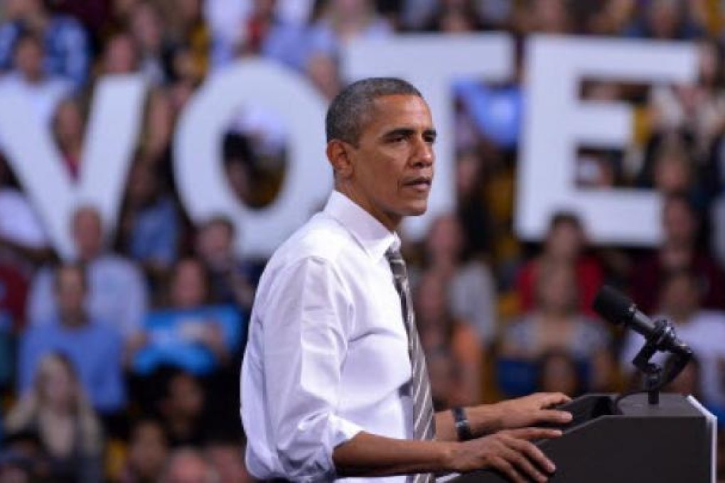 A highly anticipated economic report failed to jolt the fiercely close US presidential race between President Barack Obama and Republican challenger Mitt Romney. Photo: AFP