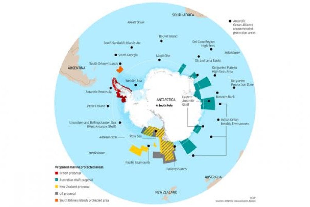 Proposed marine protected areas