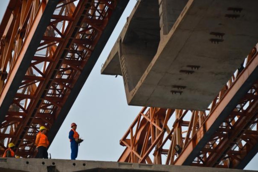 Modern infrastructure is needed in China's cities. Photo: Xinhua