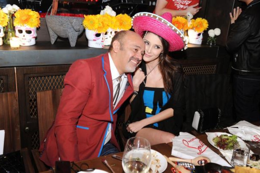 Christian Louboutin and Deborah Hung