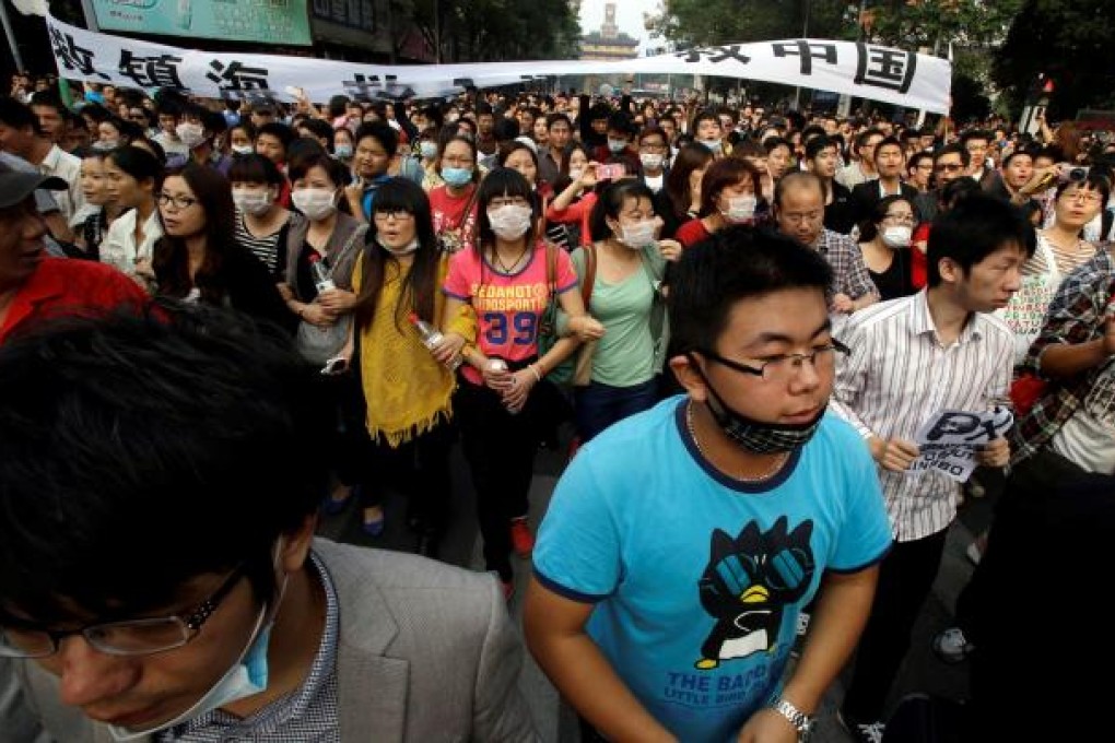 The era of the smug one-party state avoiding facing the complaining masses is over in China and beyond. Photo: AP