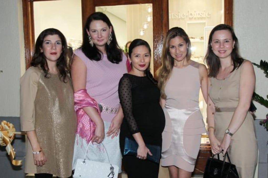 Janana Suleymanli, Anastassia Katafygiotis, Sigrid Villamil, Anna Treier and Joanna Hotung