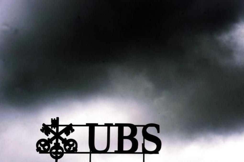 Things may be dark for UBS' fixed income and distressed assets sections, but its Asian division is more optimistic. Photo: EPA