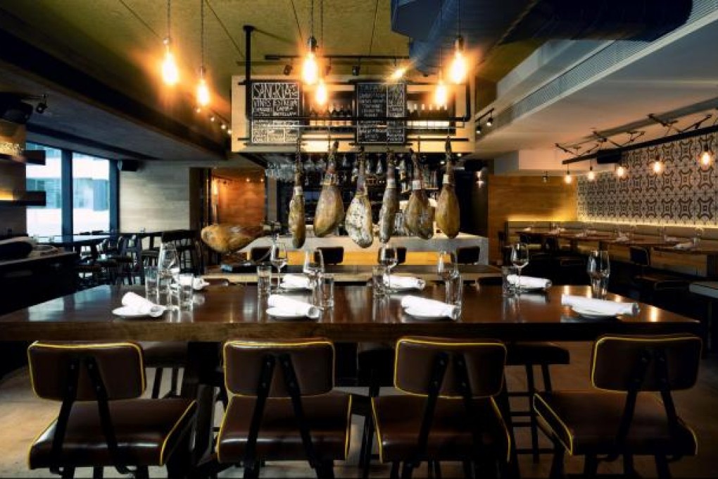 The Boqueria in Central has a lively atmosphere.