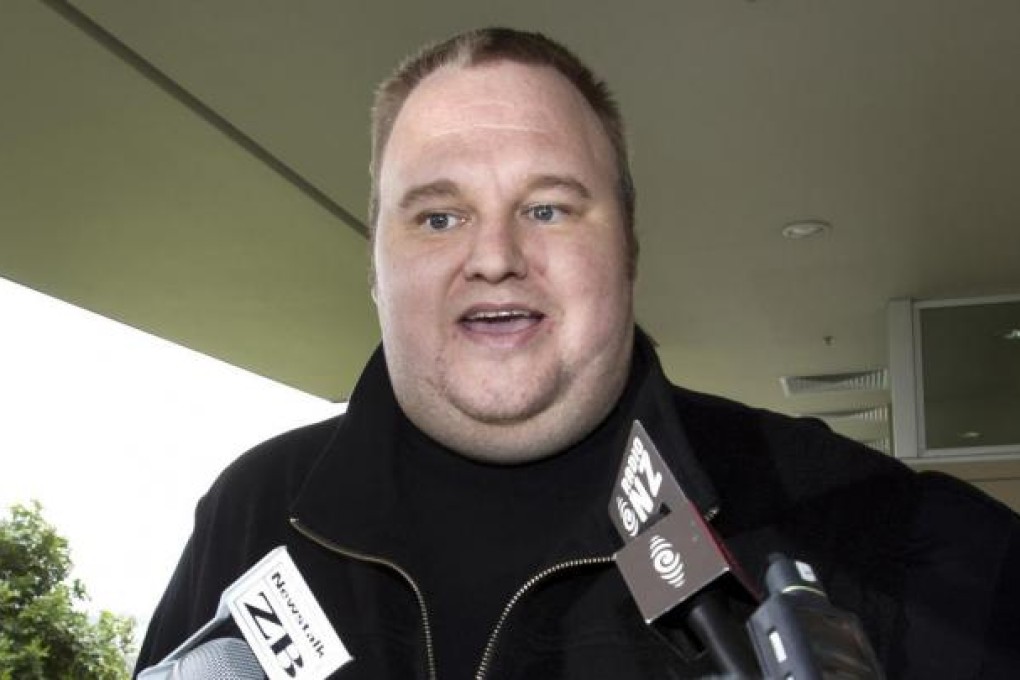 Internet entrepreneur and former Hong Kong resident Kim Dotcom. Photo: AP