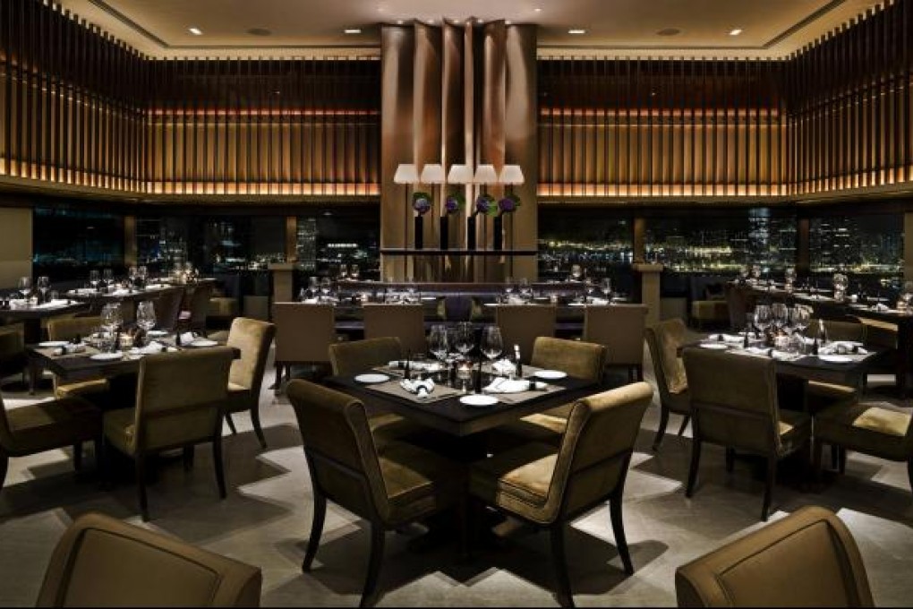 Café Gray Deluxe pairs magnificent views with a menu designed by chef Gray Kunz in admiralty.