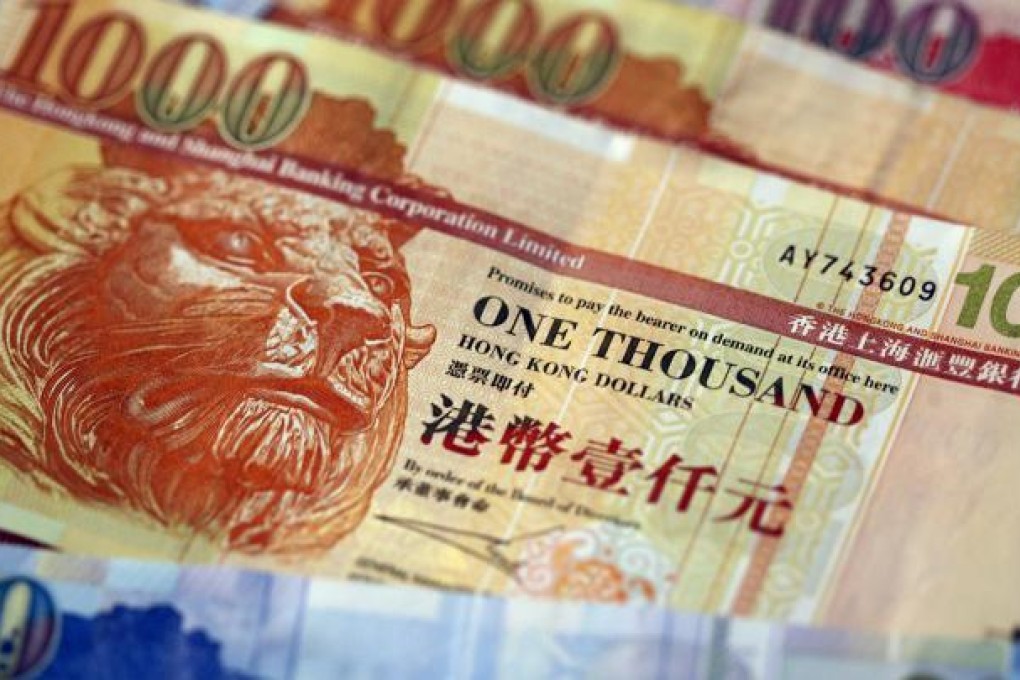 The Hong Kong-US dollar peg should be set at US$1 to HK$6.