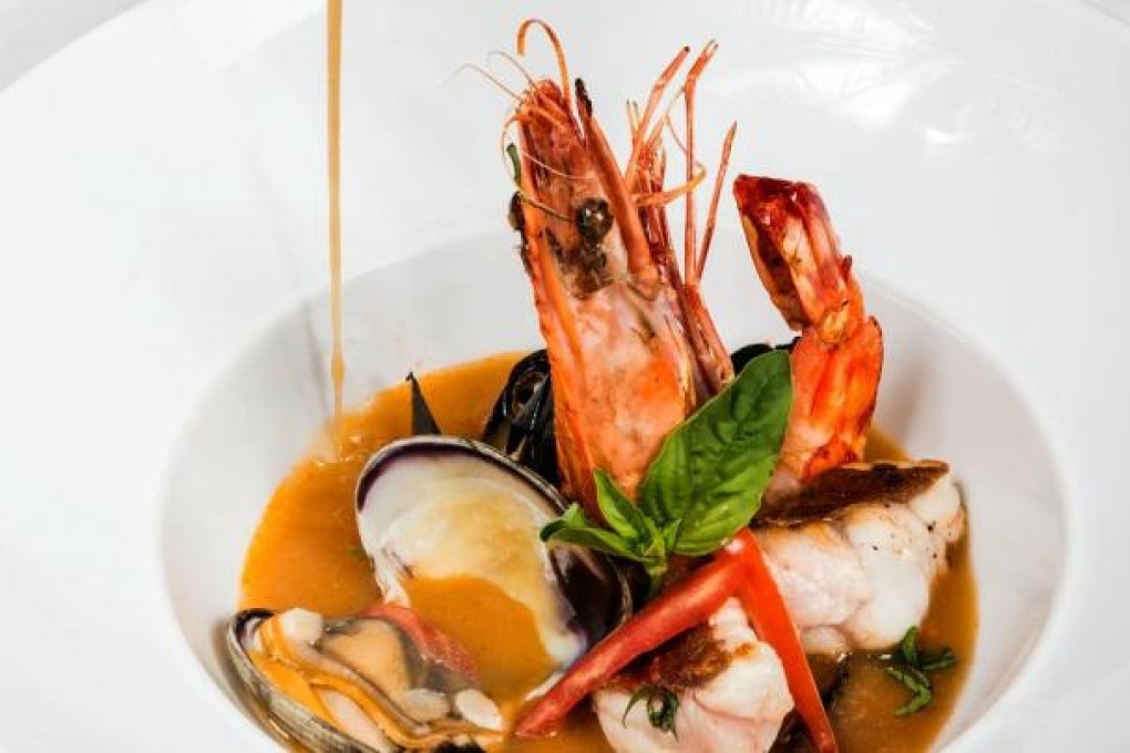 Bouillabaisse with Rouille Sauce and Crispy Baguette