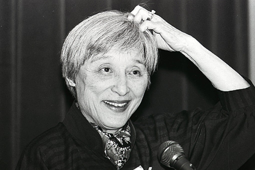 Han Suyin in Hong Kong in 1988. Photo: SCMP