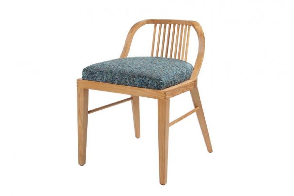 Eva Collection ash wood dining chair
