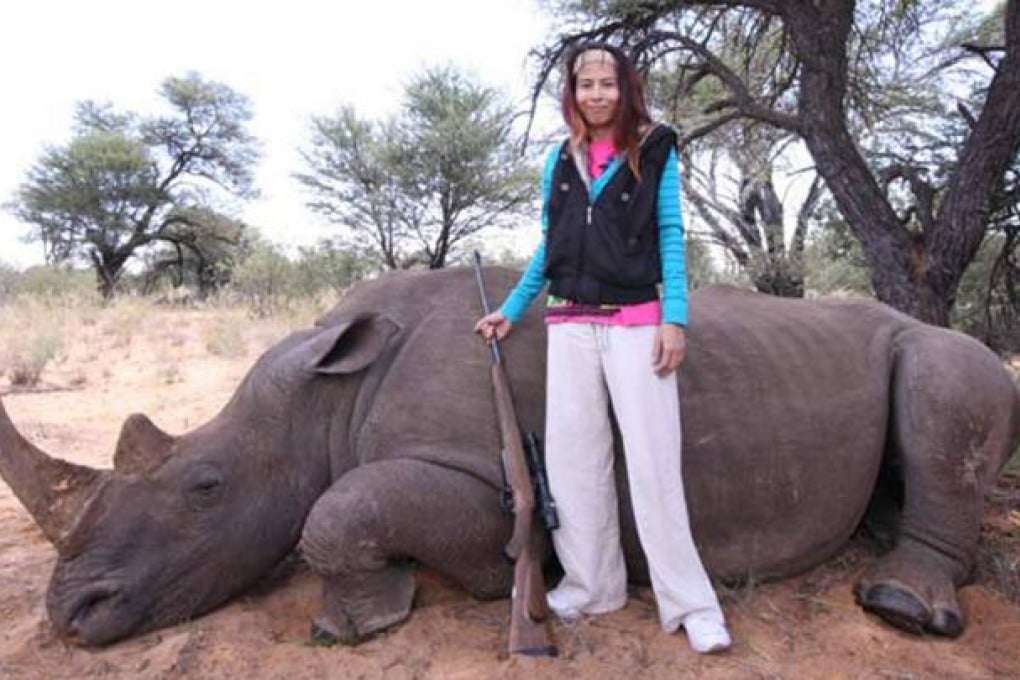 Thai prostitutes were given about US$800 to fly to South Africa to stage fake hunts and pose next to rhinos killed by someone else.