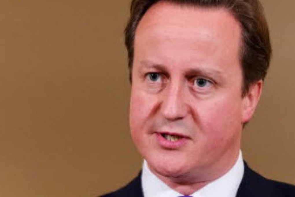 British Prime Minister David Cameron. Photo: EPA