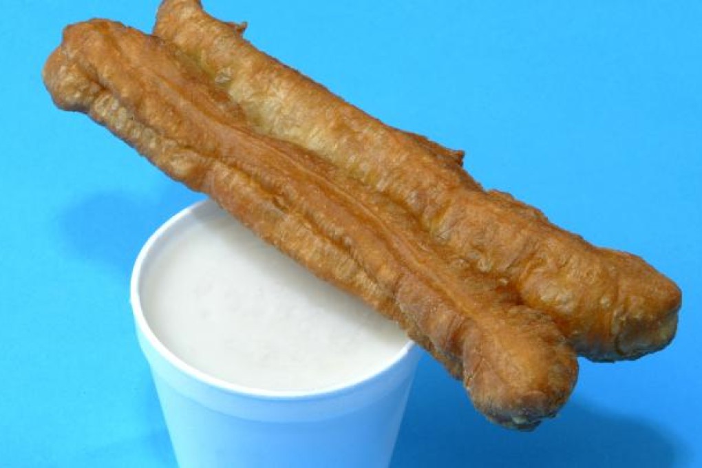 Congee and youtiao, traditional breakfast foods in China. Photo: May Tse