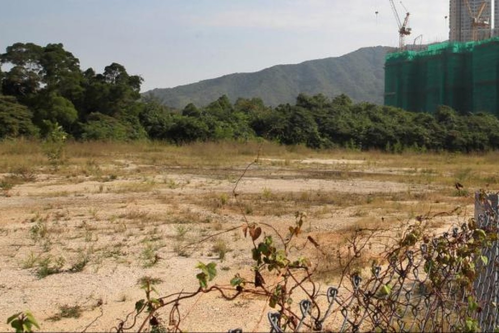The site at Ma On Shan was bought by Cheung Kong for HK$2.9 billion, 5 per cent higher than the maximum evaluation. Photo: Dickson Lee