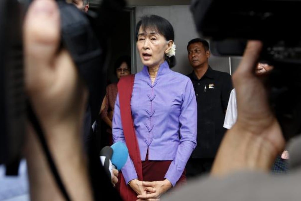 Myanmar's voice of moral leadership, Aung San Suu Kyi, needs to take up the case of Rohingya. Photo: EPA