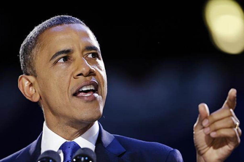 Barack Obama is elected to his second term. Photo: AP
